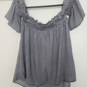 1.4.3. Story by line up off shoulder blouse